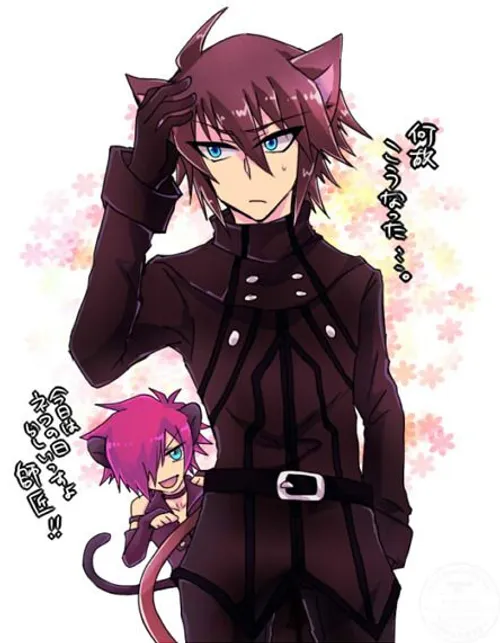 ねこ化アマツとレグルス