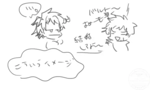 バルド兄さんに絡むマルさん