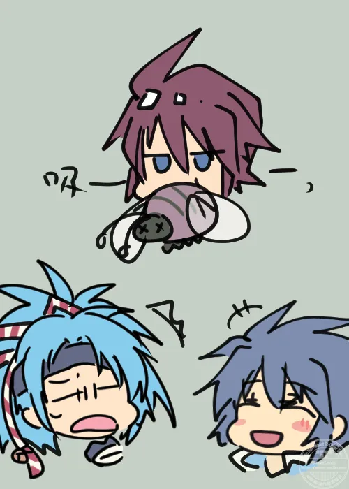 蜂吸いアマツとナギとツバメ