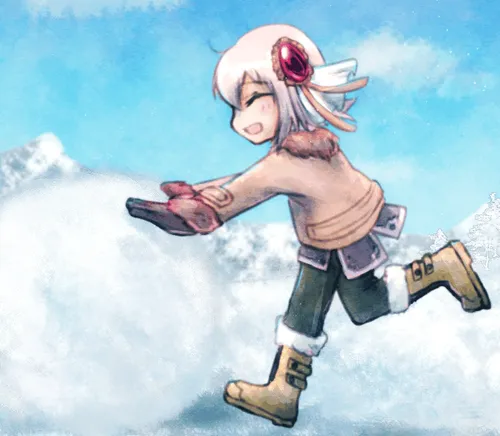 雪玉ごろごろカリン