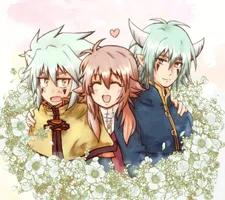 当社比まじめなイラスト