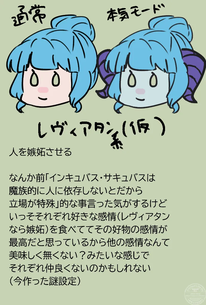 オスクリダ魔族（レヴィアタン系）