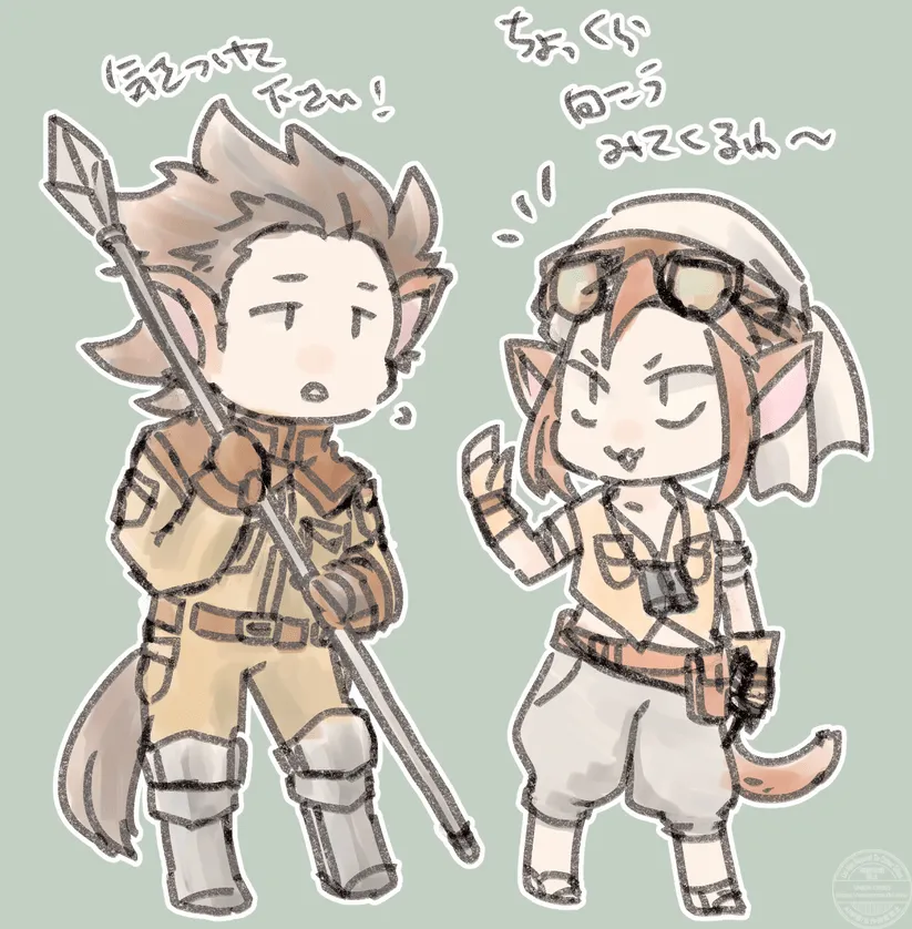 オリフラム兵士さんたち